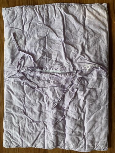 Pottery Barn Kids Standard Size Ruched Pillow Sham Pale Lilac 100% Cotton L3 - Fresh Stock Dated December 2025