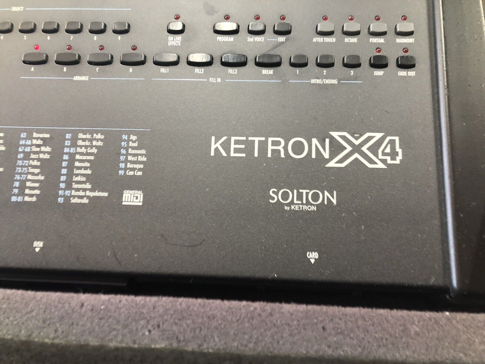 KETRON X-4 ARRANGER MODULE, KEYBOARD EQUIPMENT - Fresh Stock Dated February 2026