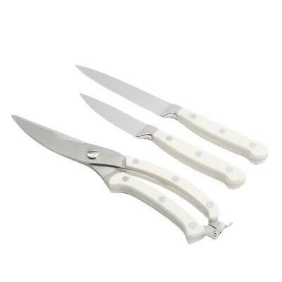 14 Piece Forged Cutlery Wooden Block Set Storage Looks Great Added Kitchen Tools - Fresh Stock Dated December 2025