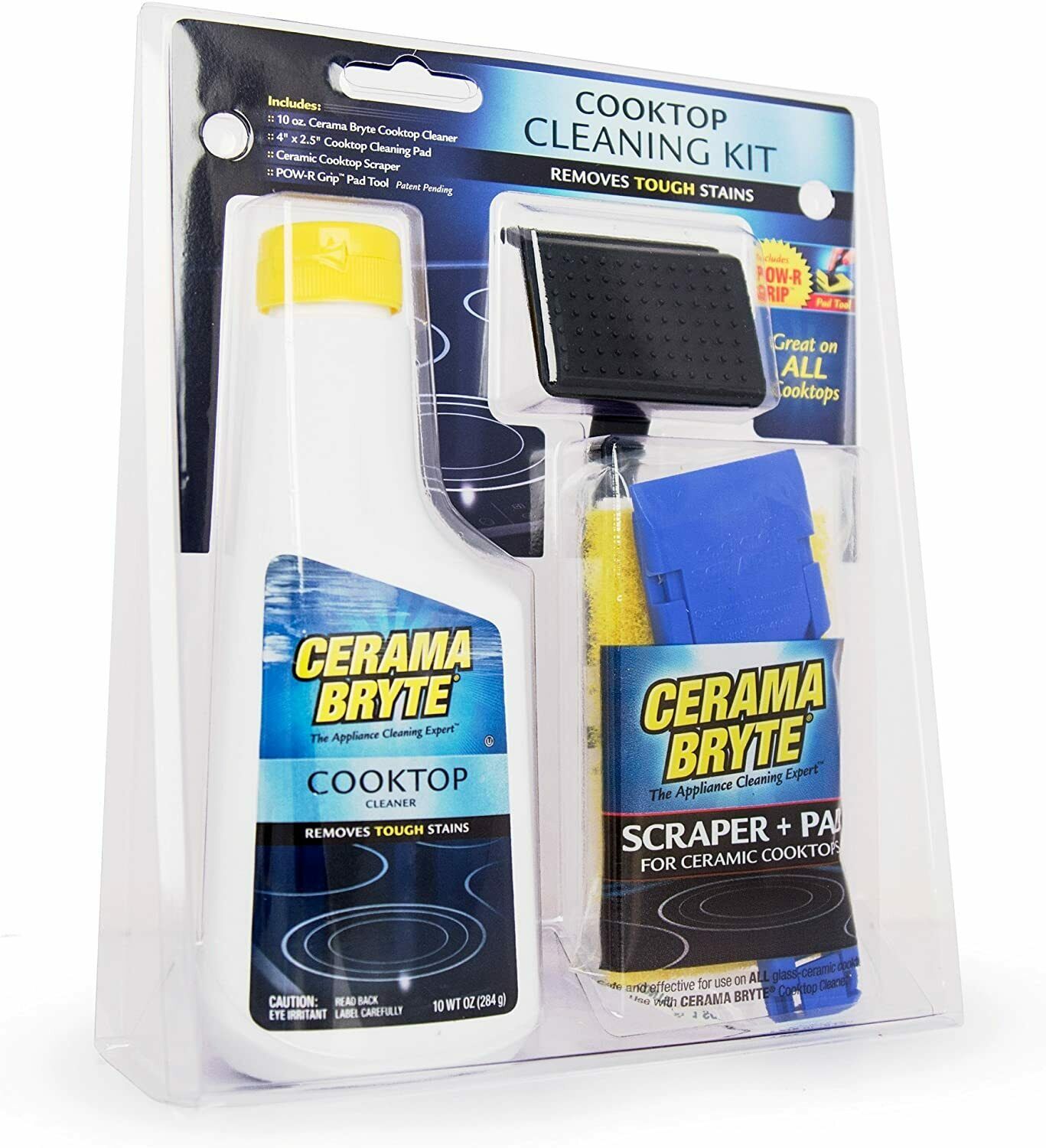 Limpieza De La Estufa Estufa Cook Vidrio Superior Limpiador Pad Raspador Kit ... - Fresh Stock Dated December 2025