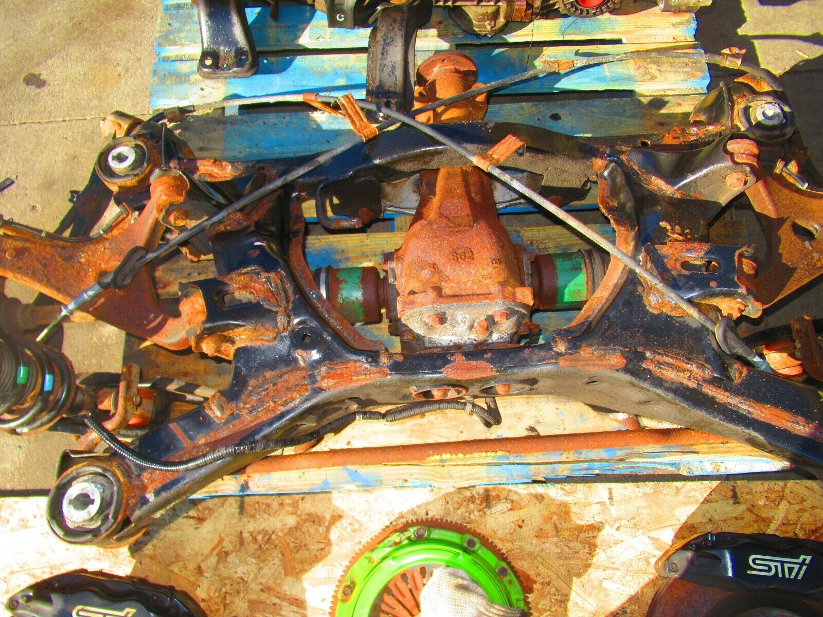 2011 WRX STi 6 Speed Transmission R180 Differential Brembo TY856UW1MA EJ257 STI - Fresh Stock Dated February 2026