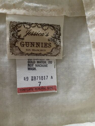 Vintage Gunne Sax Cottagecore Skirt & Top Set Size 7 - Fresh Stock Dated February 2026