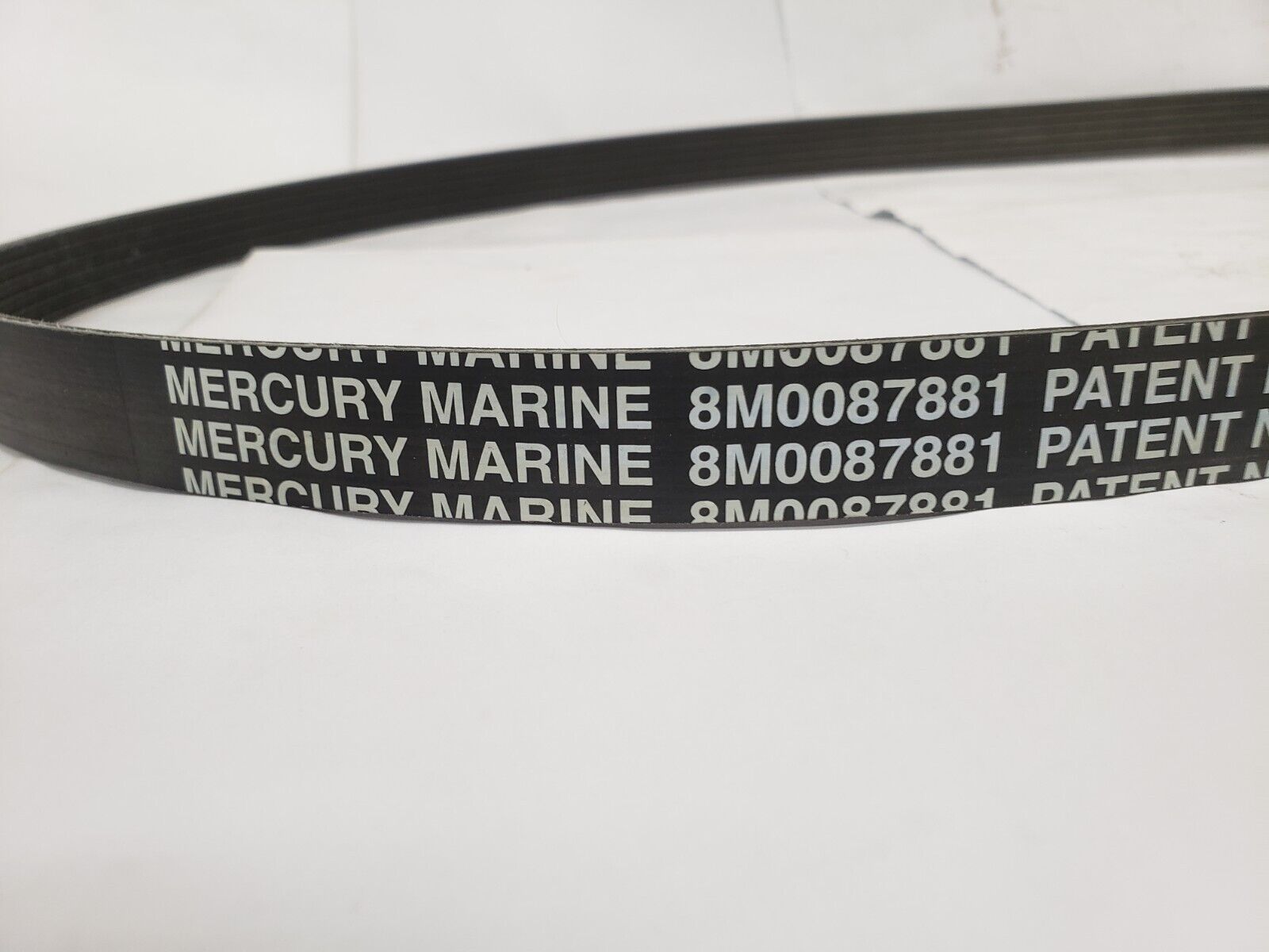 Genuine OEM Mercury Marine 8M0087881 Serpentine  Belt 4.5L MPI Alpha / Bravo - Fresh Stock Dated February 2026