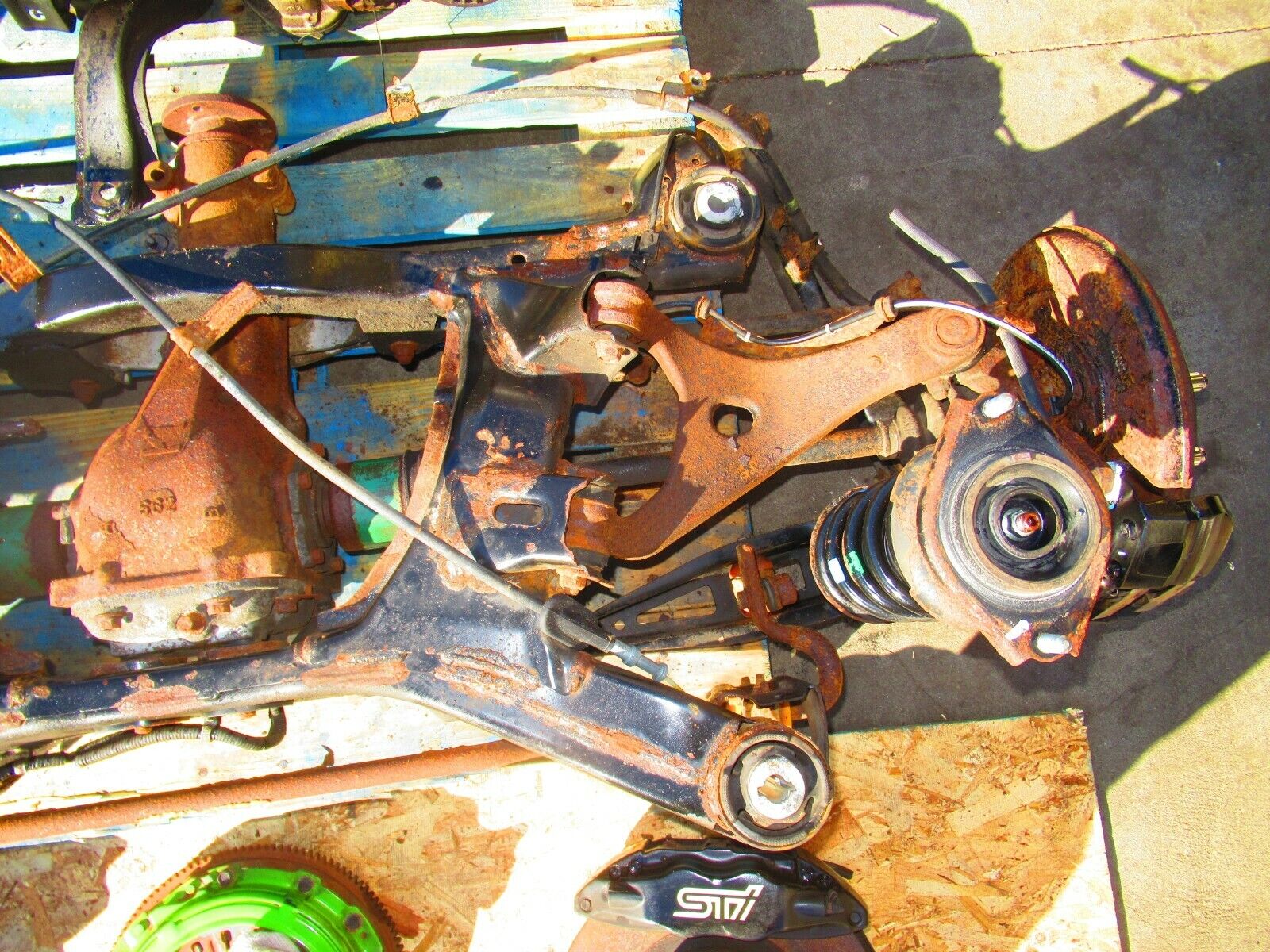 2011 WRX STi 6 Speed Transmission R180 Differential Brembo TY856UW1MA EJ257 STI - Fresh Stock Dated February 2026