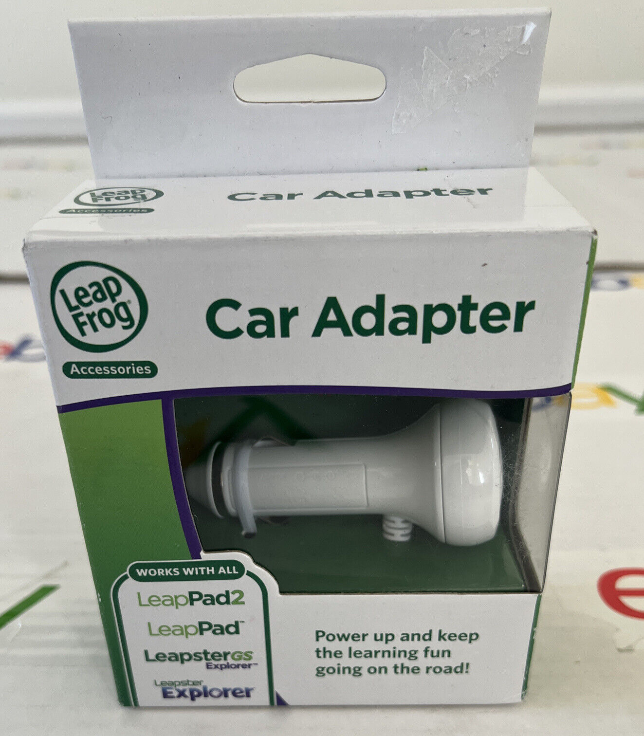 LEAP FROG Car Adapter Charger LeapPad LeapPad2 LeapsterGS Explorer Leapster NEW - Fresh Stock Dated February 2026