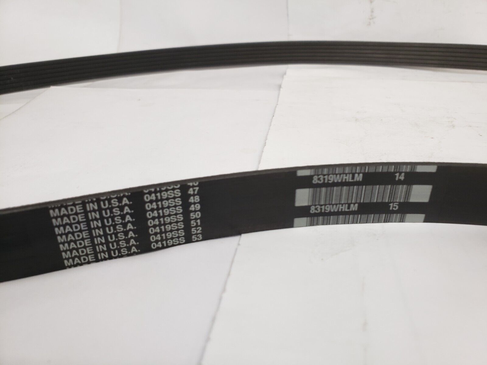 Genuine OEM Mercury Marine 8M0087881 Serpentine  Belt 4.5L MPI Alpha / Bravo - Fresh Stock Dated February 2026