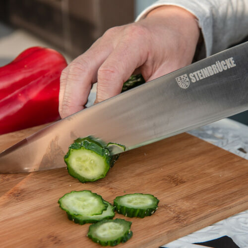 10 Inch Professional Chef Knife German Stainless Steel Kitchen Sharp Knife - Fresh Stock Dated December 2025