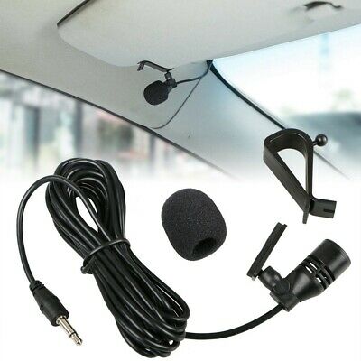 Mini Pocket 3.5mm Car Stereo External Microphone For Enabled Audio GPS DVD Radio - Fresh Stock Dated February 2026