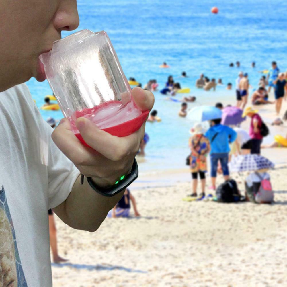 Silicone Ice Cube Maker Mould Sphere Whiskey Party Bar Tray Maker Ice Cup Summer - Fresh Stock Dated February 2026