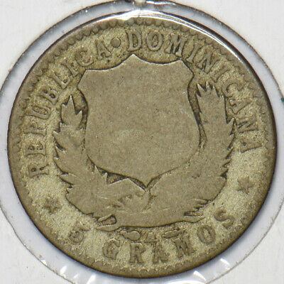 Dominican Republic 1897 20 Centavos 151410 combine shipping - Fresh Stock Dated February 2026