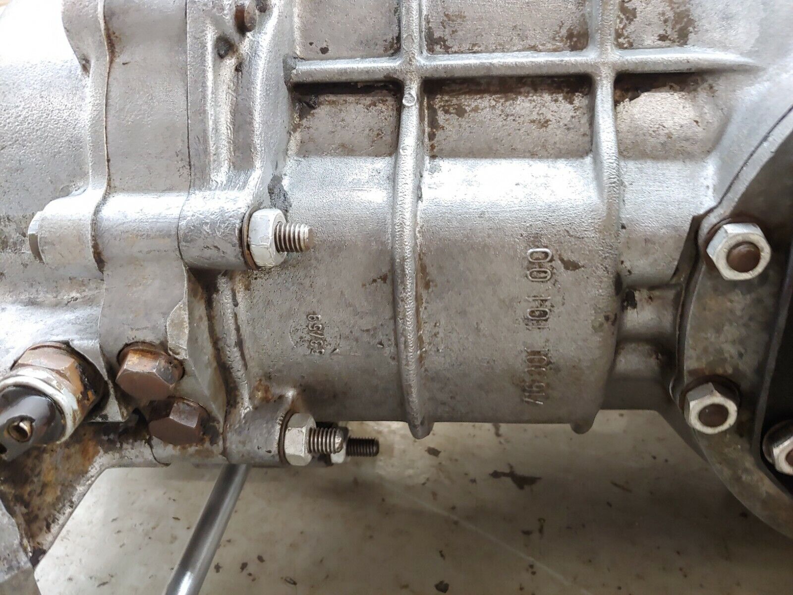 VERY NICE USED ORIGINAL PORSCHE 356B T5 BBBC 4 SPEED TRANSMISSION 741/0 9/59 NLA - Fresh Stock Dated February 2026