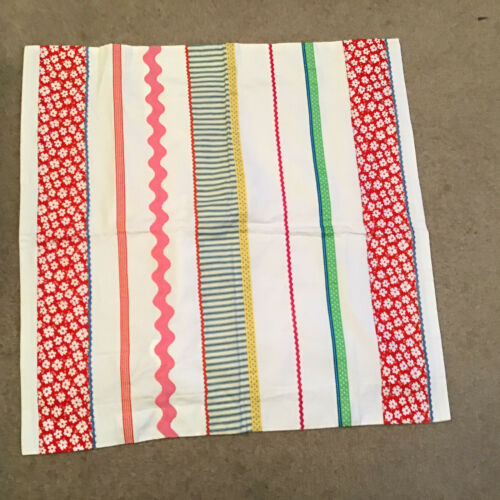 Pottery Barn Teen colored ribbon Euro, Standard Shams With Standard Pillowcase - Fresh Stock Dated December 2025