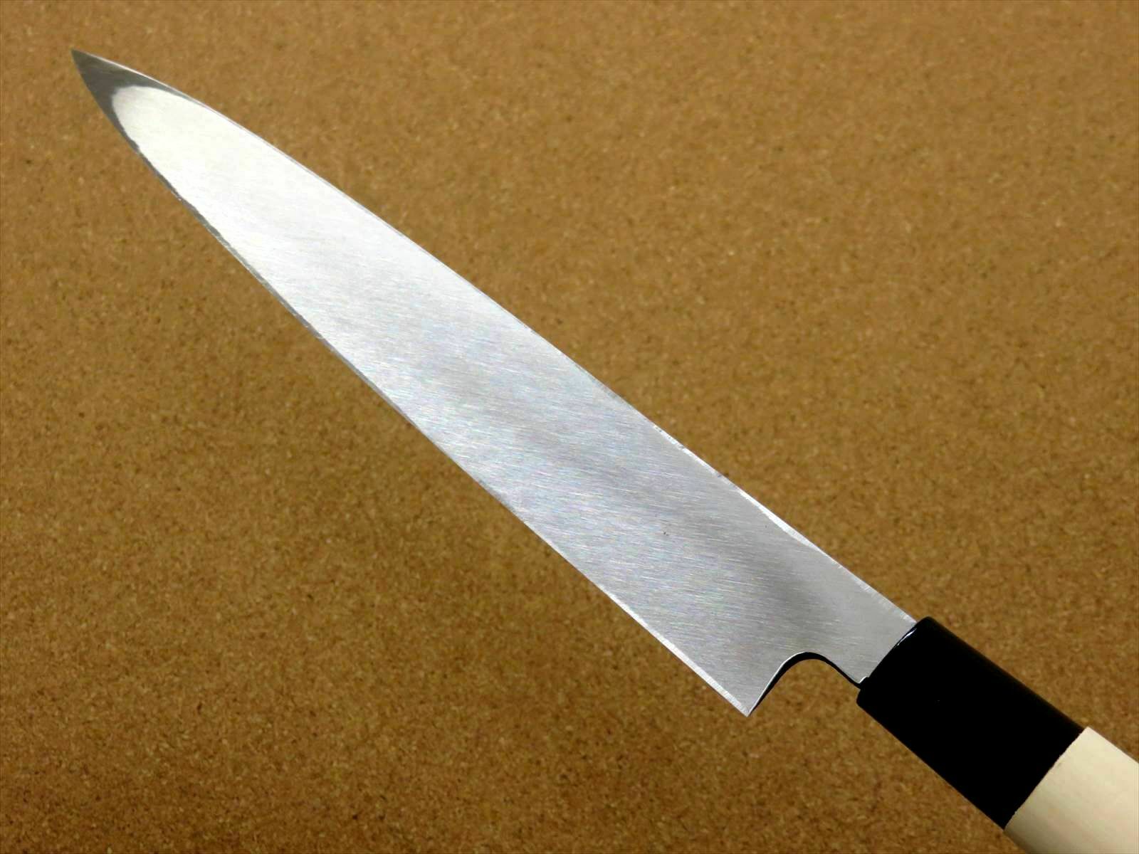 Japanese Kitchen Sashimi Yanagiba Knife 205mm 8.1 inch Right handed SEKI JAPAN - Fresh Stock Dated December 2025