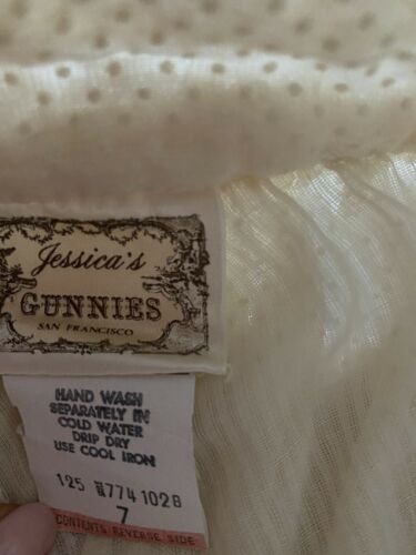 Vintage Gunne Sax Cottagecore Skirt & Top Set Size 7 - Fresh Stock Dated February 2026