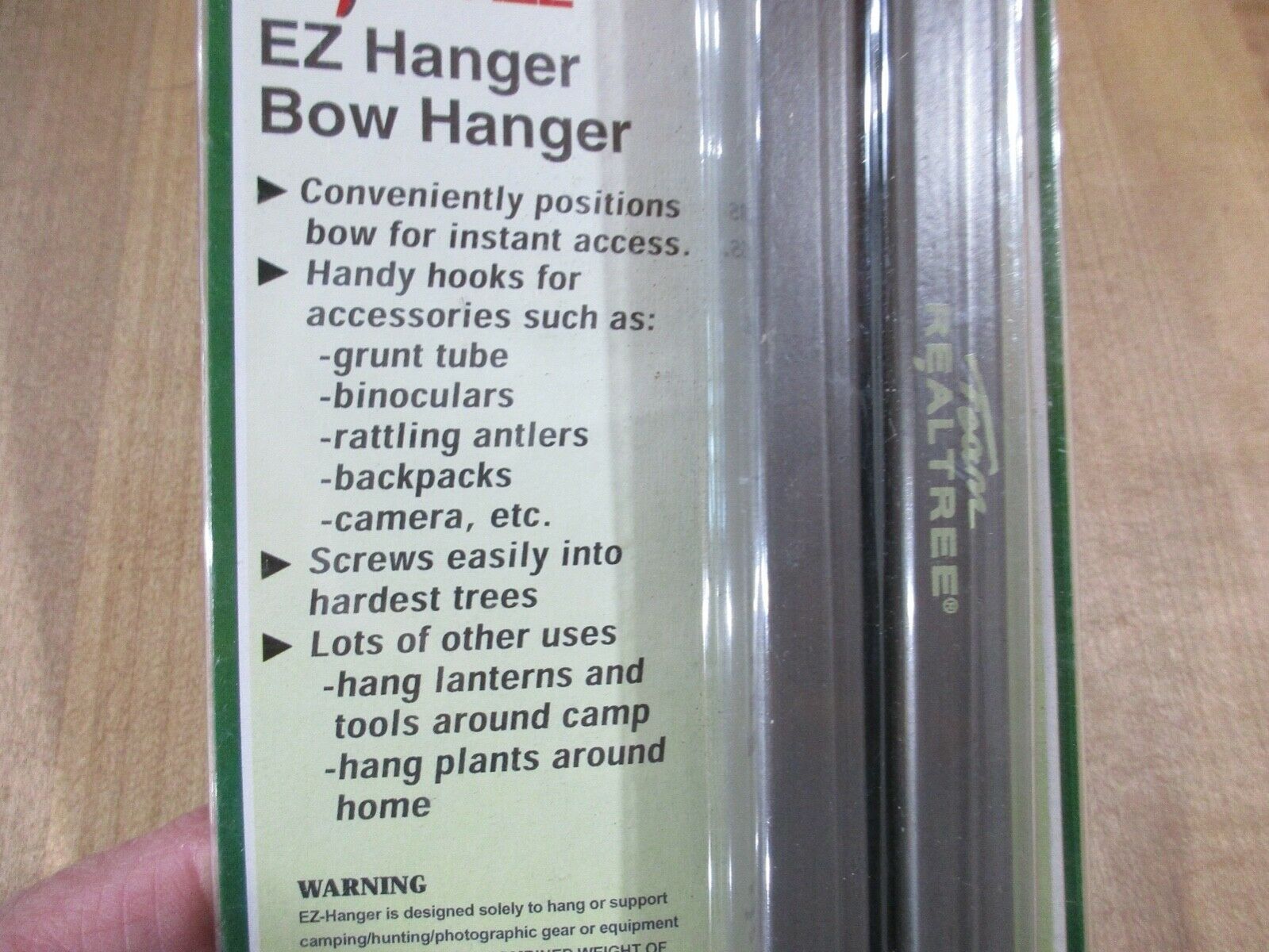 Realtree EZ Hanger Bow Hanger New IN Package. - Fresh Stock Dated December 2025