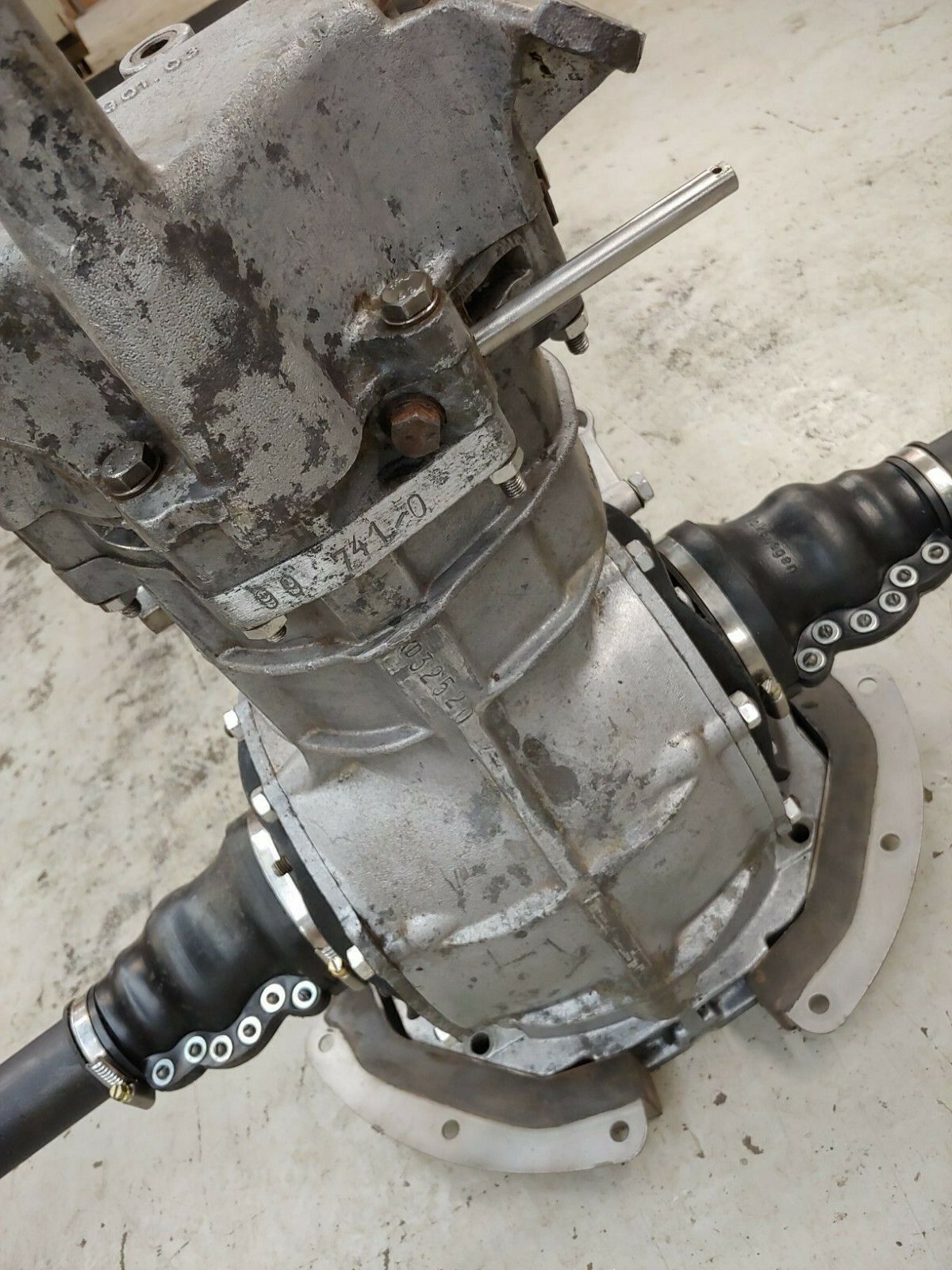 VERY NICE USED ORIGINAL PORSCHE 356B T5 BBBC 4 SPEED TRANSMISSION 741/0 9/59 NLA - Fresh Stock Dated February 2026