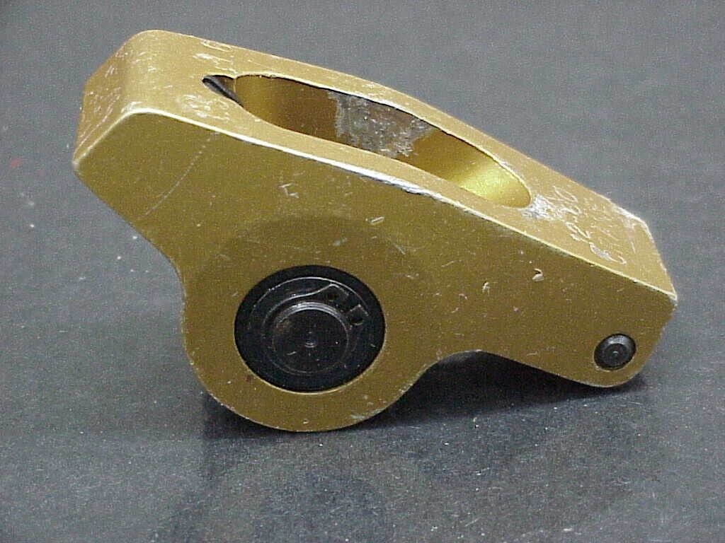 16 Crane Aluminum Adjustable Roller Rockers 1.50 - 1.60 Small Block Chevy 7/16