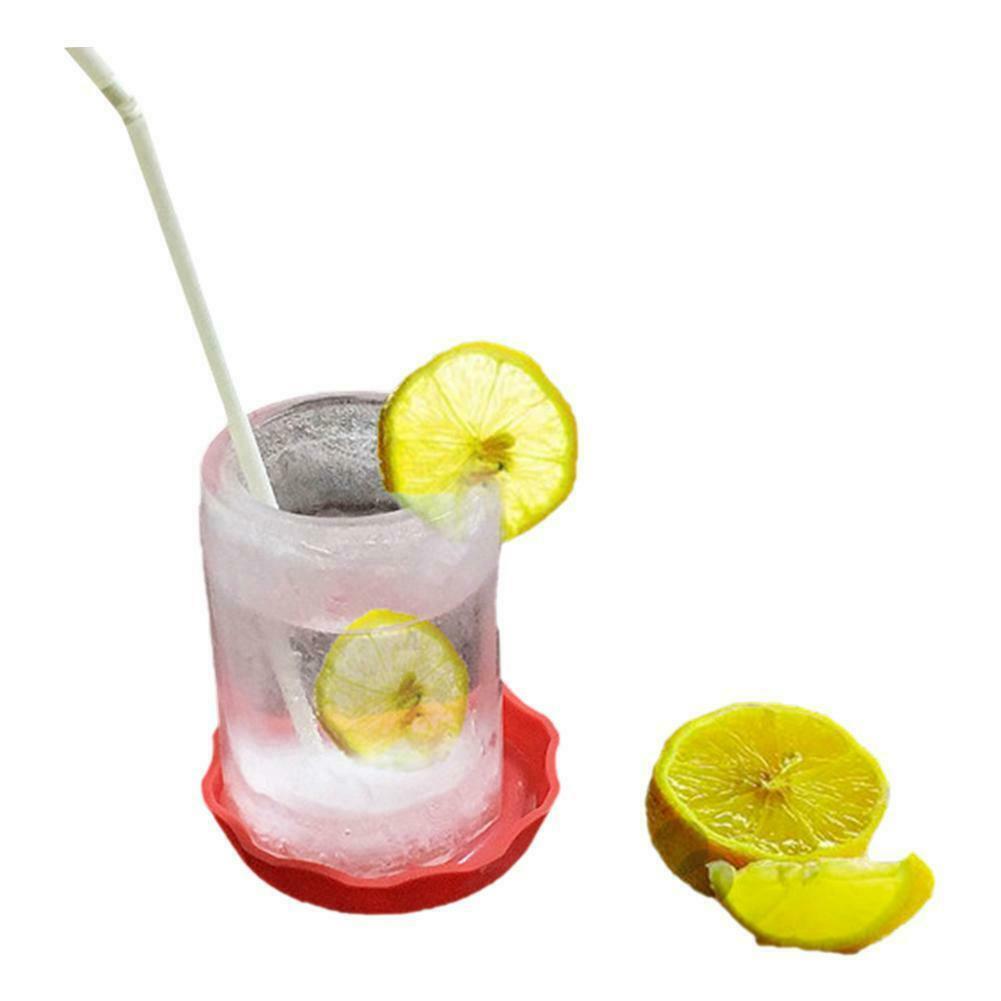 Silicone Ice Cube Maker Mould Sphere Whiskey Party Bar Tray Maker Ice Cup Summer - Fresh Stock Dated February 2026