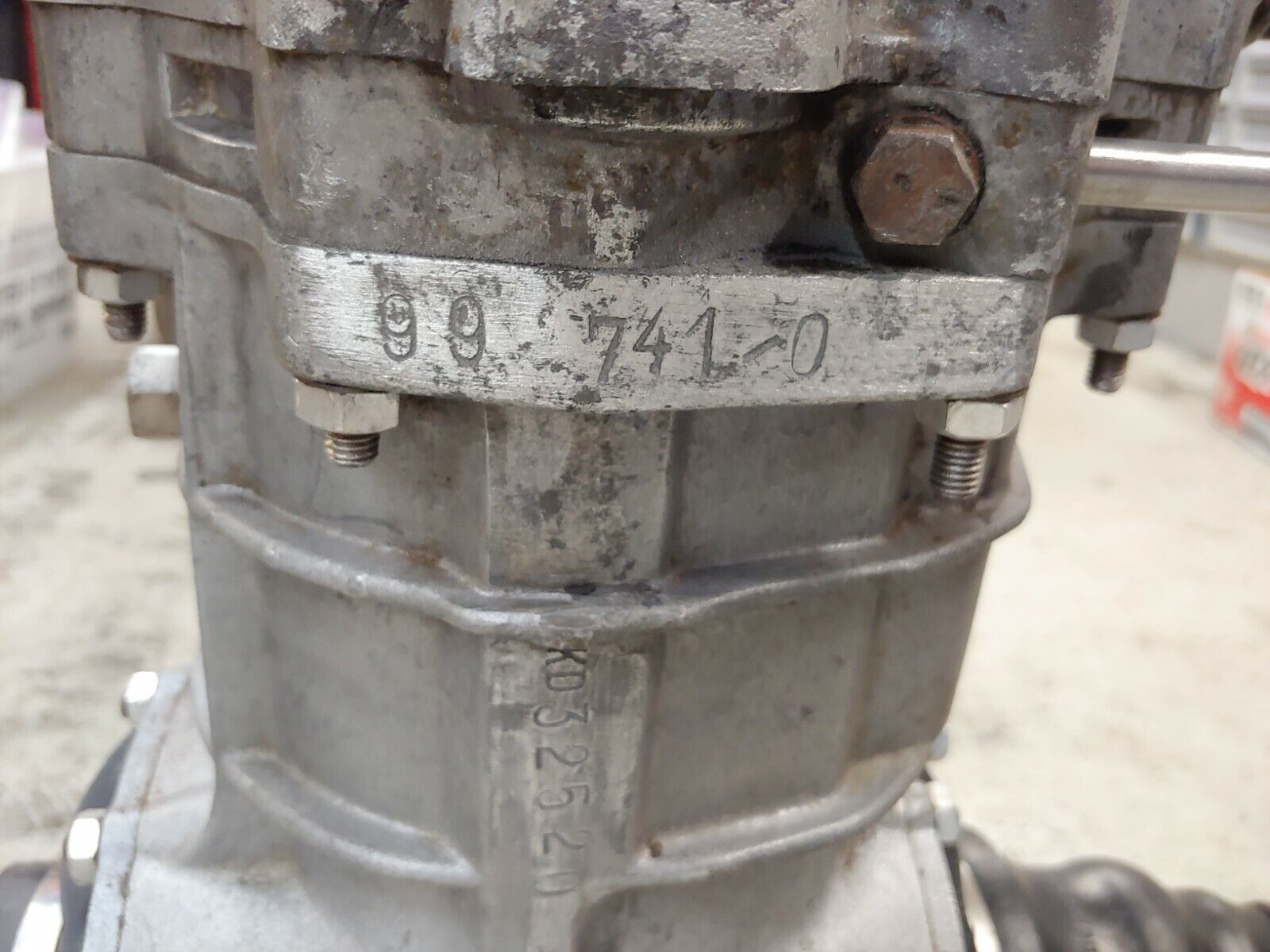 VERY NICE USED ORIGINAL PORSCHE 356B T5 BBBC 4 SPEED TRANSMISSION 741/0 9/59 NLA - Fresh Stock Dated February 2026