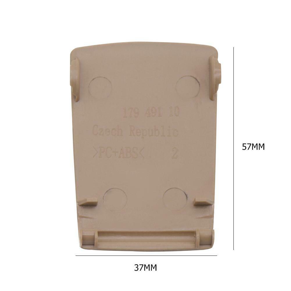 Car Rear Seat Hook ISOFIX Cover Child Restraint for X1 E84 3 Series (Beige) - Fresh Stock Dated February 2026