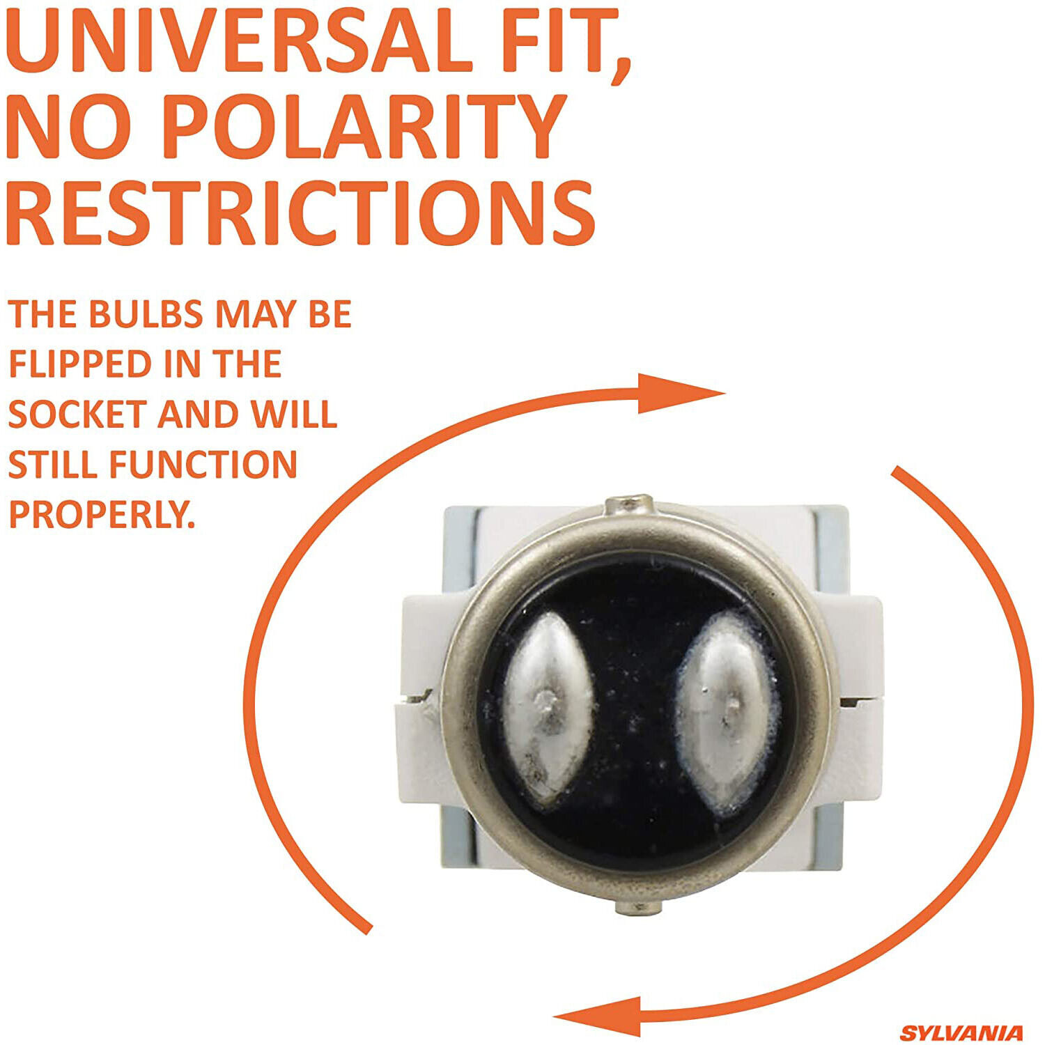 Sylvania Zevo 2057 Amber LED Bright Interior Exterior Light Bulb Set (2 Pack) - Fresh Stock Dated February 2026