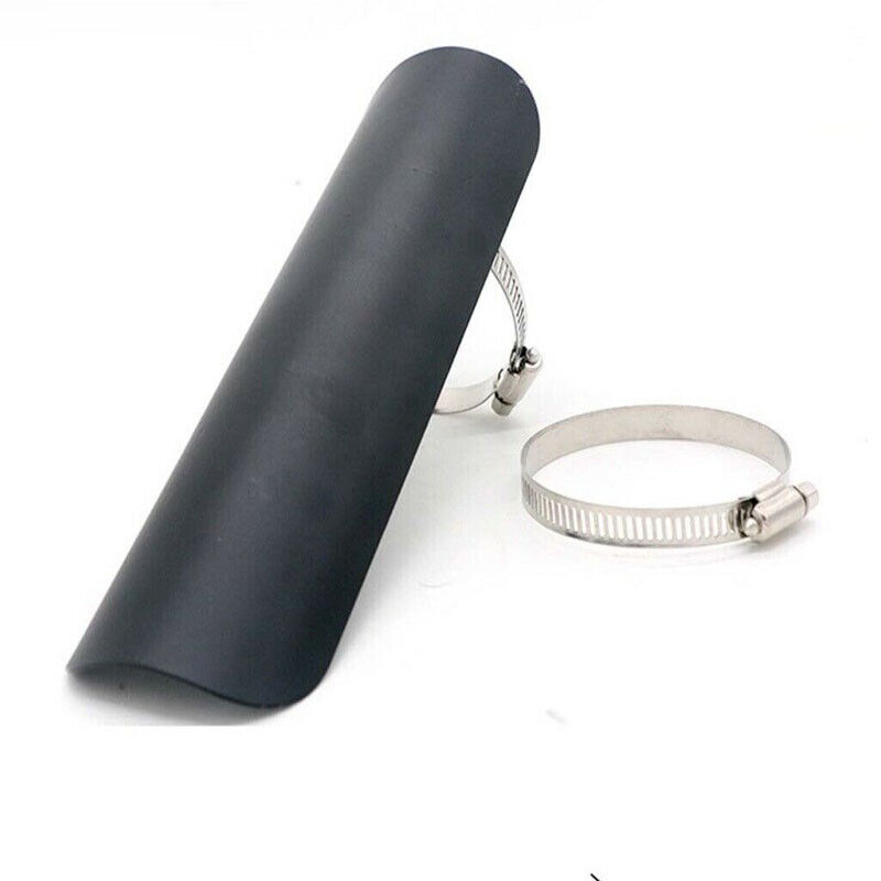 Black Motorcycle Exhaust Muffler Pipe Heat Shield Cover Heel Fit For Harley - Fresh Stock Dated February 2026