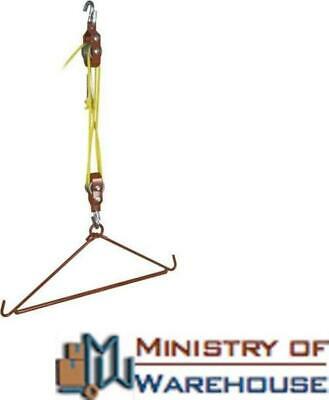 Hanging Gutting Pulleys And Rope Gambrel And Hoist System Deer Hog Game Tree, - Fresh Stock Dated February 2026