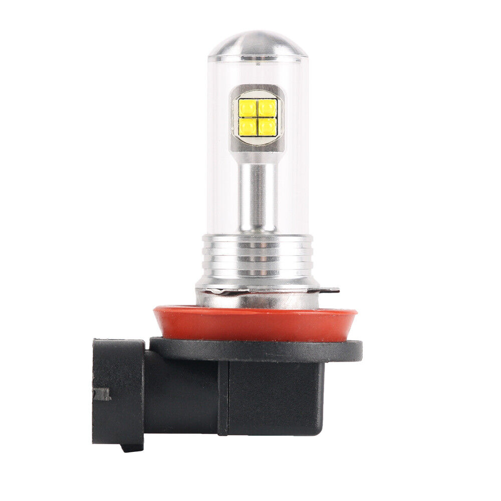 Pair H11 H8 H9 LED Bulbs Kit Fog Light Driving 1500LM 160 6000K Canbus No Error - Fresh Stock Dated February 2026