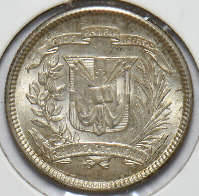 Dominican Republic 1956 10 Centavos 490161 combine shipping - Fresh Stock Dated December 2025