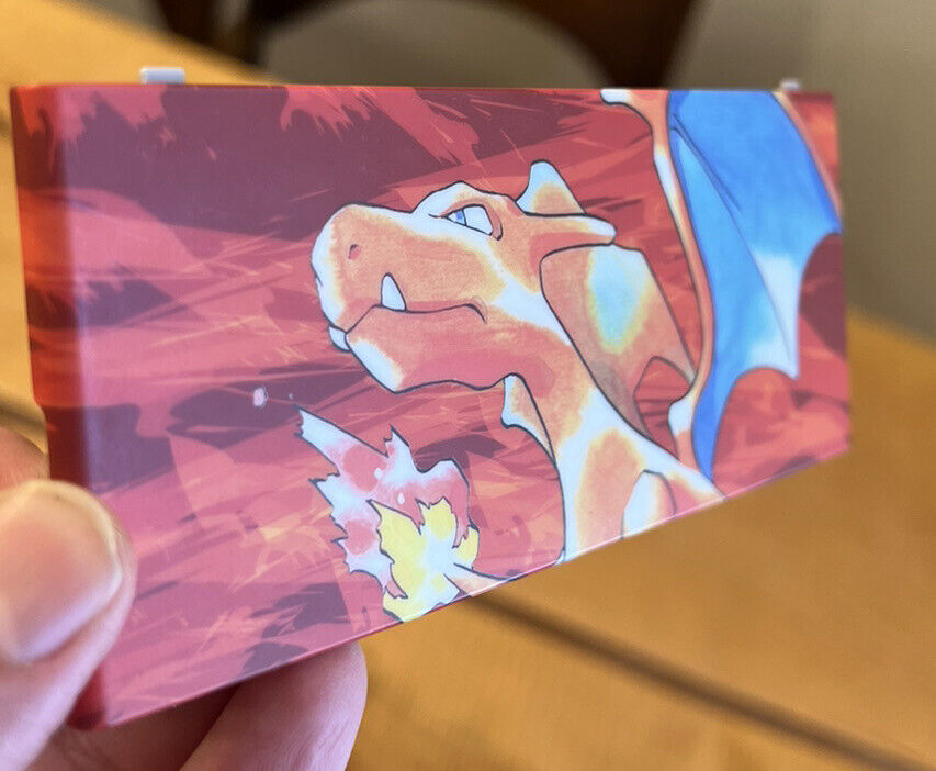 New Nintendo 3DS Pokemon 20th Anniversary Charizard Cover Plates Only ! RARE - Fresh Stock Dated February 2026