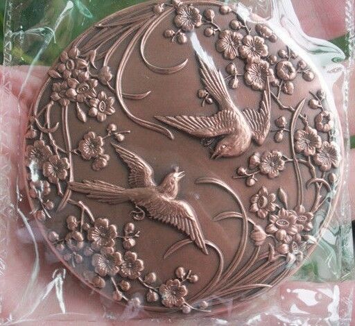 A Pair of China 80mm Medals (Brass & Copper) - Heaven-sent Fortune and Buddha - Fresh Stock Dated February 2026