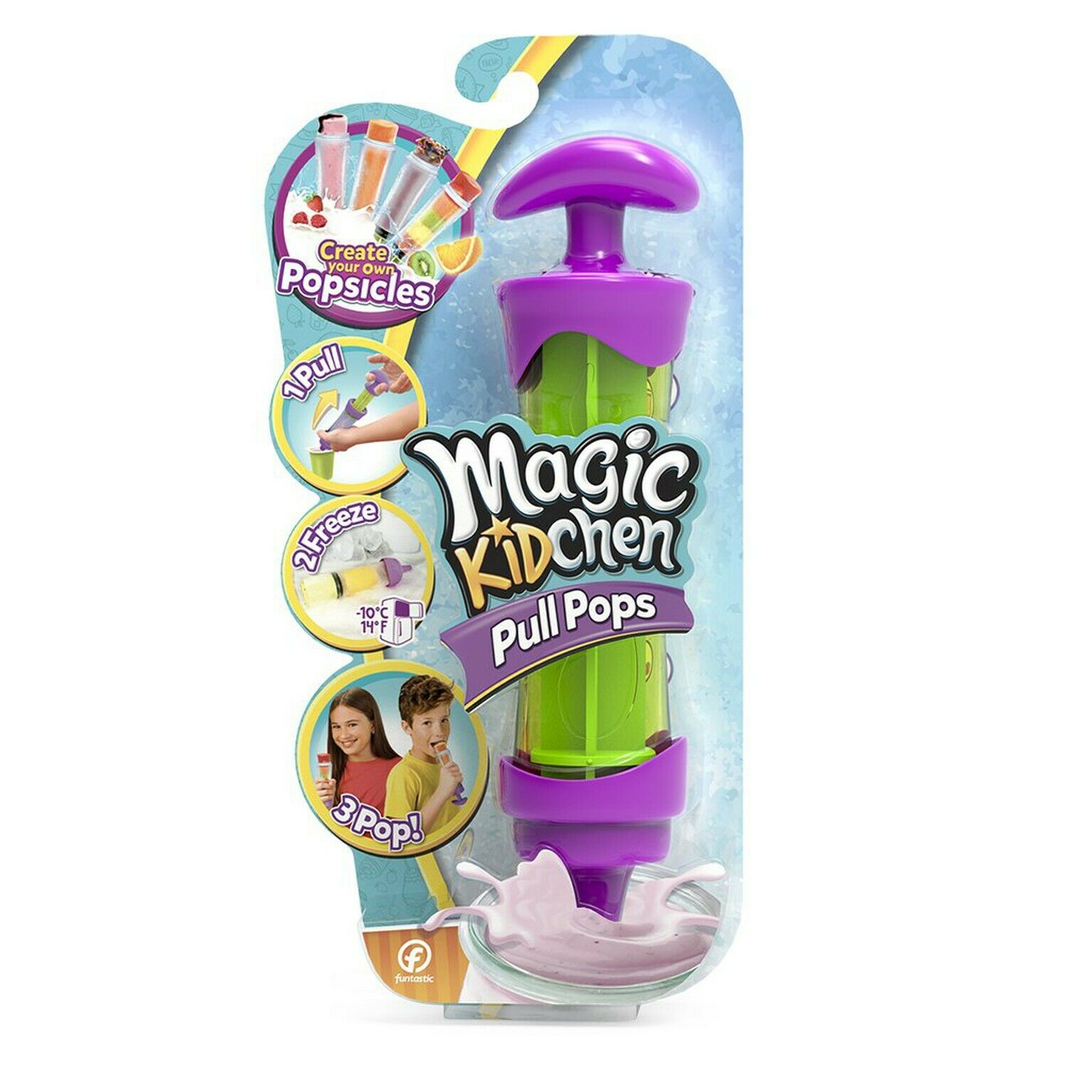 Magic Kidchen – Pull Pops Single Blister (Funtastic 00101) - Fresh Stock Dated February 2026