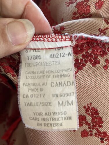 vtg oriental print skirt 1990s sz m - Fresh Stock Dated February 2026