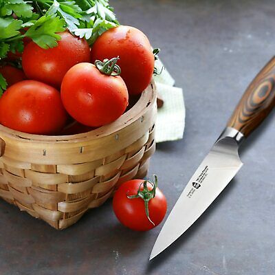 TUO Paring Knife Peeling Knife High Carbon German Stainless Steel Phoenix Series - Fresh Stock Dated December 2025