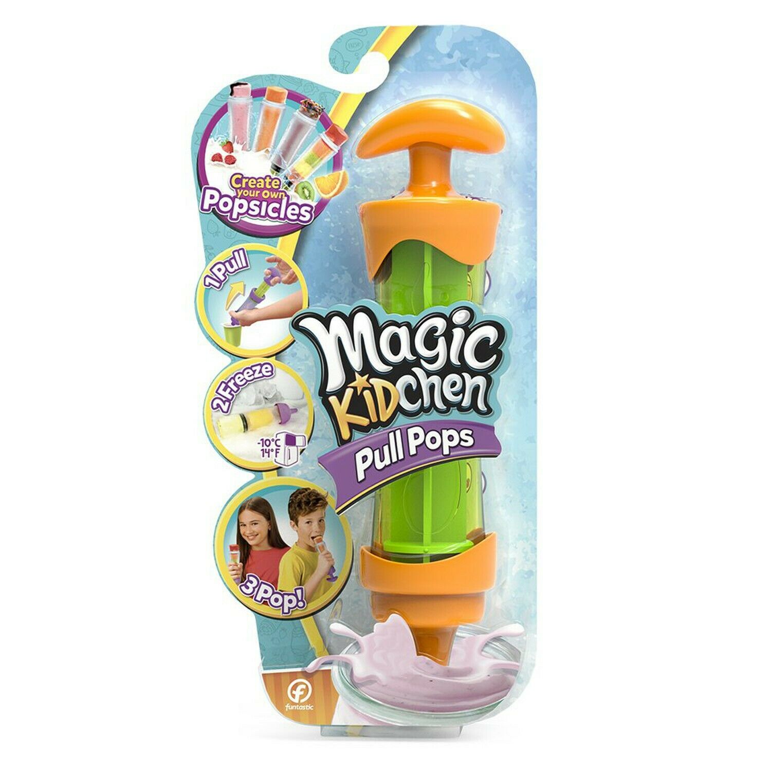 Magic Kidchen – Pull Pops Single Blister (Funtastic 00101) - Fresh Stock Dated February 2026