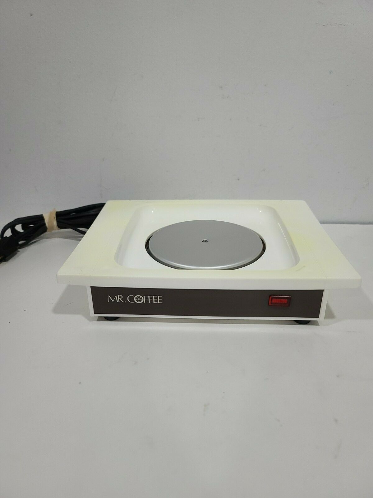 Mr Coffee Model WD Carafe Hot Plate Warmer Mr. Coffee White TESTED WORKS GREAT - Fresh Stock Dated February 2026