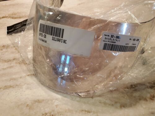 HJC HJ-09  Face Helmet Shield Lt. Gold - Fresh Stock Dated February 2026