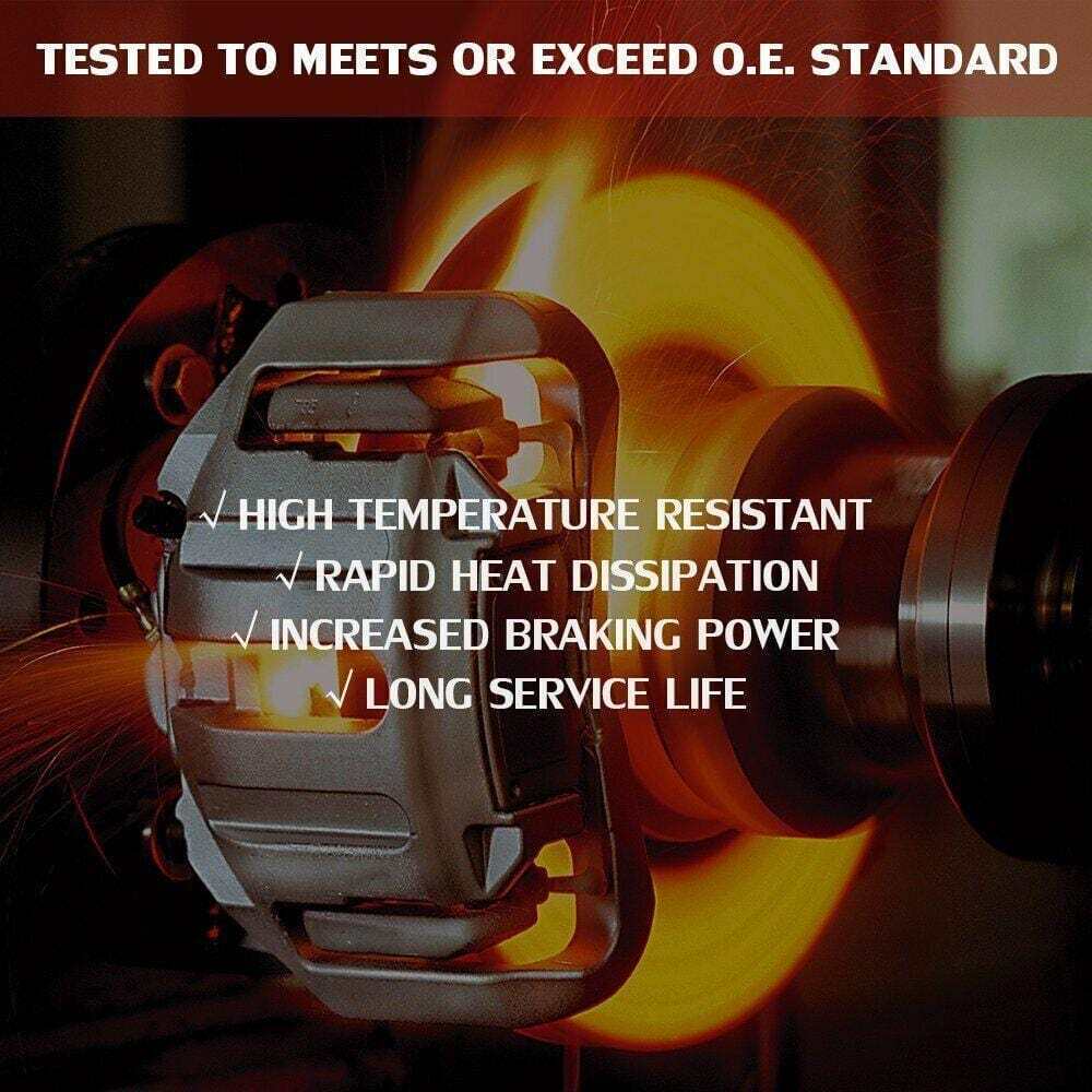 Front Ceramic Brake Pads D741 - Fresh Stock Dated February 2026