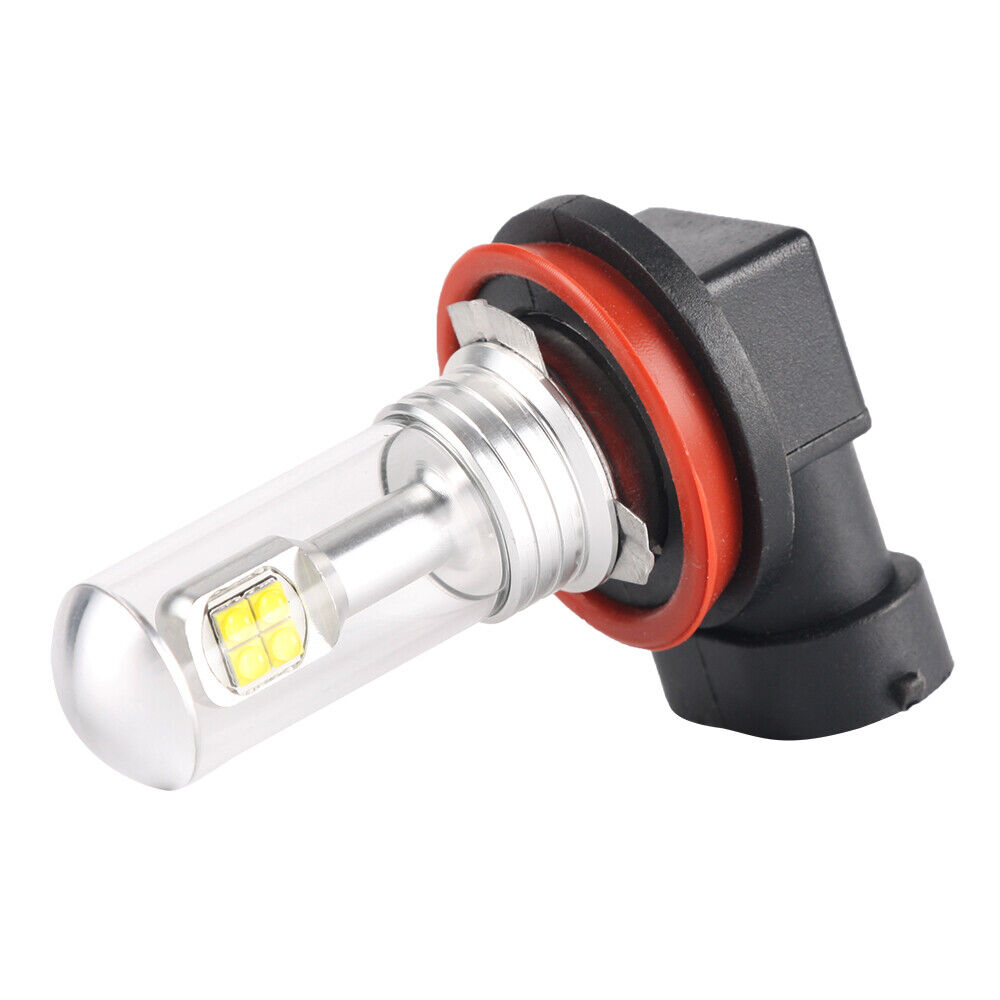 Pair H11 H8 H9 LED Bulbs Kit Fog Light Driving 1500LM 160 6000K Canbus No Error - Fresh Stock Dated February 2026