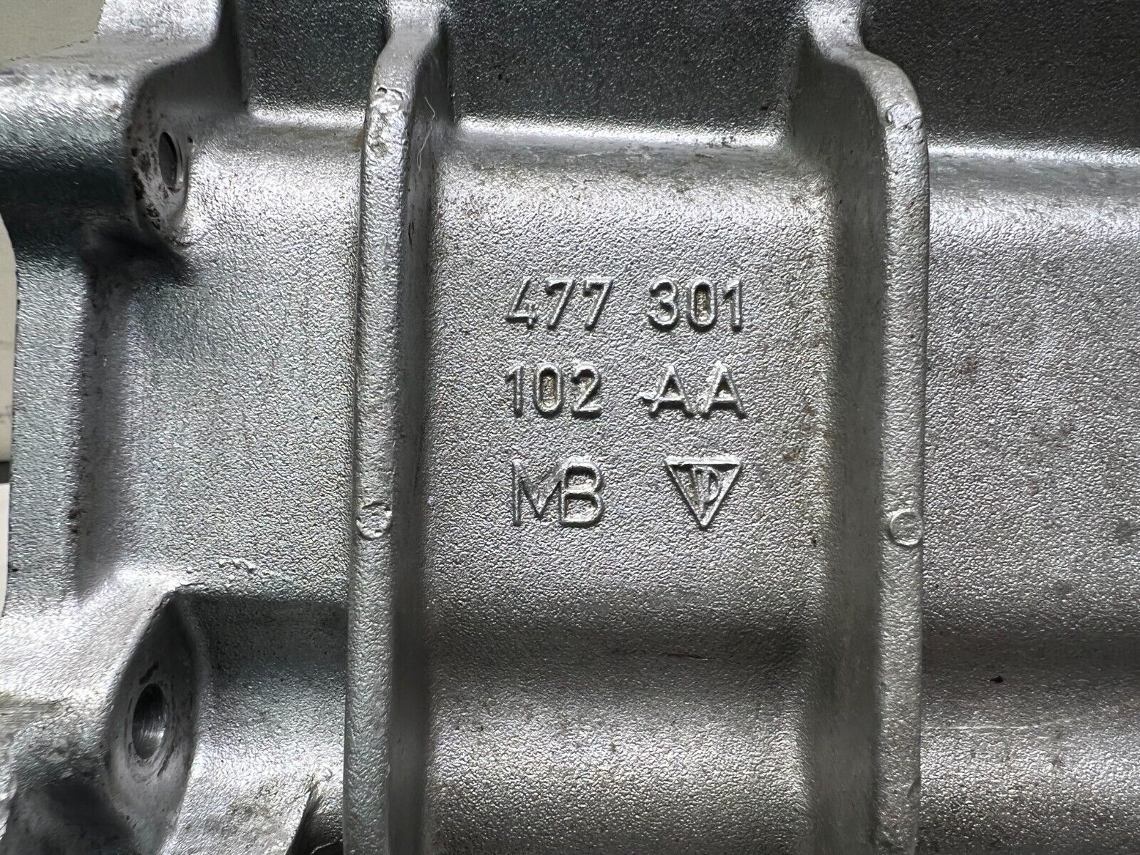 1979 Porsche 924 Snail Shell Transmission Gear Housing 477301102AA - Fresh Stock Dated December 2025