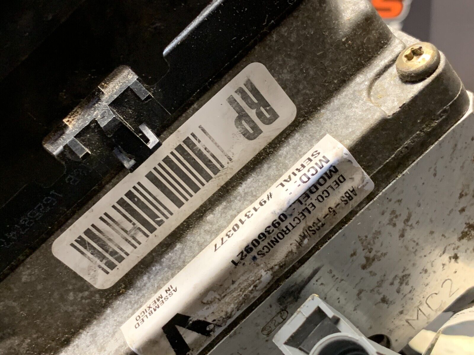 1999 CORVETTE C5 FRC OEM 09360921 ABS ANTI LOCK BRAKE PUMP MODULE V CODE **READ* - Fresh Stock Dated February 2026