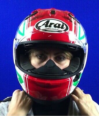 Arai 2355 Large Cloth Race Breath Guard New - Genuine RX7-RR4 Quantum Vector - Fresh Stock Dated February 2026