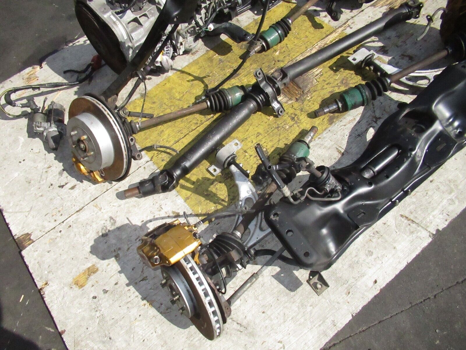 02 Subaru WRX STI V7 Non Dccd Transmission R180 Differential Brembo Brakes 5X100 - Fresh Stock Dated February 2026