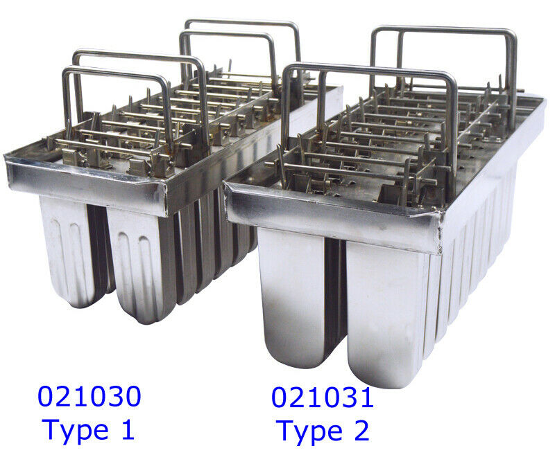 TECHTONGDA 20pcs 85ml Stainless Steel Ice Lolly Mold Ice Cream Making Mold - Fresh Stock Dated December 2025