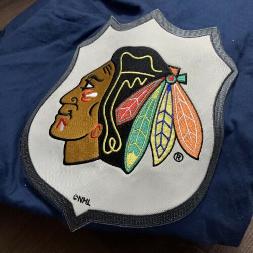 NEW POTTERY BARN NHL CHICAGO BLACKHAWKS NAVY STANDARD PILLOW SHAM COVER PB TEEN - Fresh Stock Dated December 2025