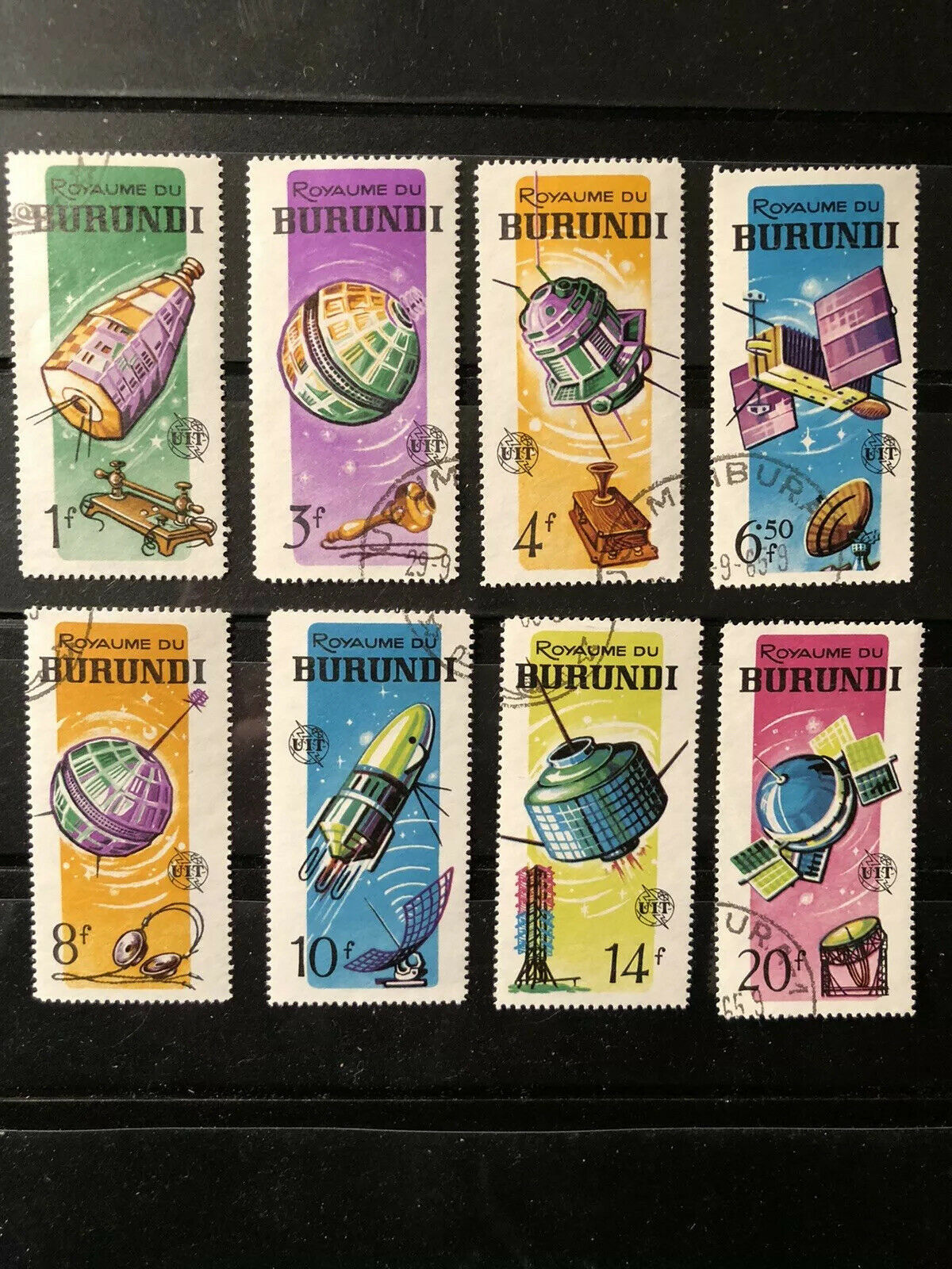 7 DIFFERENT COMPLETE SETS OF BURUNDI STAMPS - CANCELLED LH - Fresh Stock Dated January 2026