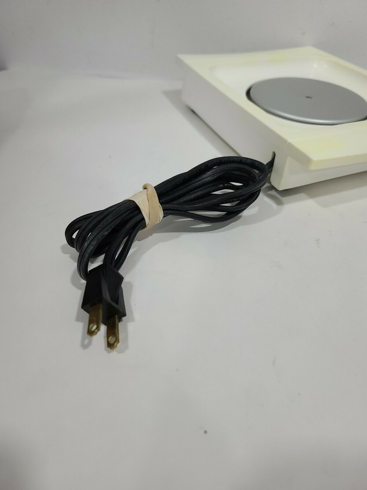 Mr Coffee Model WD Carafe Hot Plate Warmer Mr. Coffee White TESTED WORKS GREAT - Fresh Stock Dated February 2026