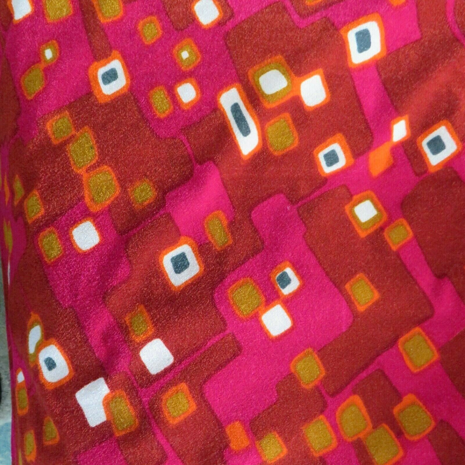 Vintage 1970's Women's Maxi Skirt A Line Size S Bright Graphic Print - Fresh Stock Dated February 2026