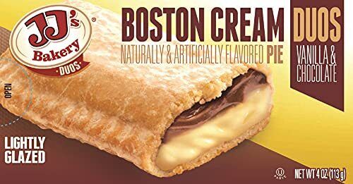 JJ's Bakery Pies Variety Pack (Boston Cream / Chocolate / Banana) | 12 Count - Fresh Stock Dated February 2026