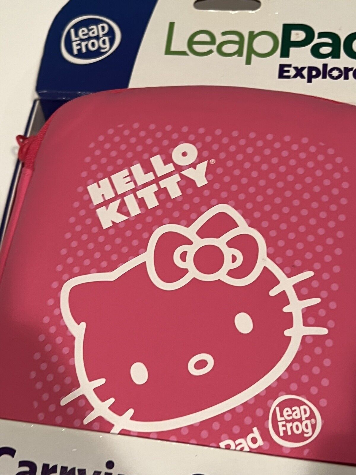 Hello Kitty LeapPad Explorer Carrying Case Fits LeapPad/LeapPad2 Pink 2013 - Fresh Stock Dated February 2026